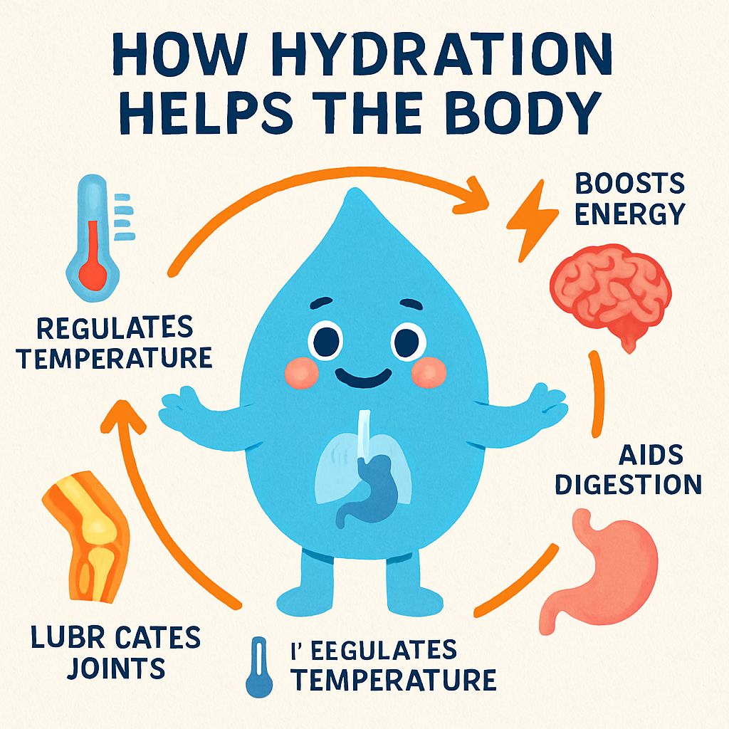 How hydration helps the body