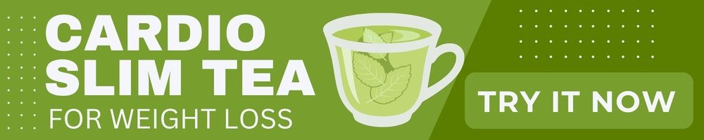 Banner for Cardio Slim Tea weight loss treatment