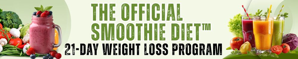 Banner for The Official Smoothie Diet weight loss treatment